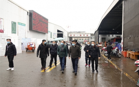市發(fā)改委、經(jīng)開(kāi)區(qū)管委會(huì)等上級(jí)有關(guān)部門領(lǐng)導(dǎo)帶隊(duì)檢查市場(chǎng)保供工作